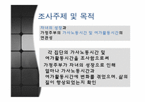 [여가관리] 주부의 생활시간 조사-3