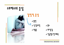 [조직행동론] 스트레스 관리-13