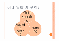 [대중매체와매스미디어] Gate Keeper(커뮤니케이션의 관문을 지키는 사람)-5