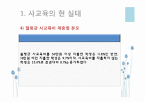 [교육사회학] 사교육의 현실태와 사교육 공교육의 문제점과 해결방안 고찰-6