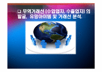[무역계약론] 무역거래선(수입업자, 수출업자) 의 발굴, 유망아이템 및 거래선 분석-1