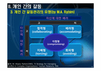 [조직행동론] 갈등과 협상(방송3사 사례)-11