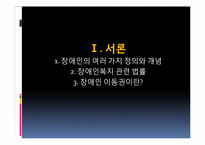 [사회문제론] 장애인 이동권에 대한 사회문제-4