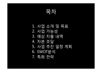 피자&파스타전문점 사업계획서 창업계획서 영문파워포인트자료-2