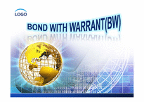 bond with warrant(BW) 신주인수권부사채-1