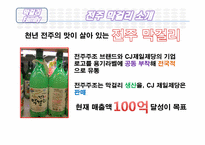 전주 생 막걸리의 마케팅 방안에 대한 조사-4