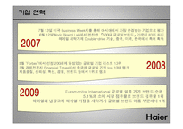 [국제경영] 하이얼 Haier 마케팅전략-6