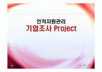 [인적자원관리] 디아지오 기업조사-1
