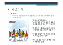 [경영학] HITE VS OB 경쟁과 상생, 양자를 모두 아우르는 경영전략-13