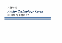 [인사관리] 앰코 테크놀로지 코리아㈜ 인사관리-6