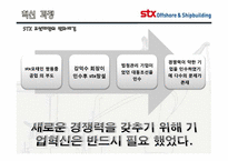 [기업경영] STX 조선 해양의 변화와 혁신-12