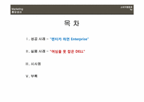 [소비자행동론] 마케팅 성공(엔터프라이즈) 및 실패(델)사례-2