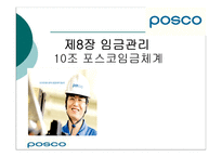 [인사관리] 포스코임금체계-1