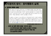[조직행동론] 권력과 조직정치-20