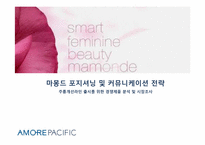 [국제경영] 중국 마몽드 포지셔닝 및 커뮤니케이션 전략-주름개선라인 출시를 위한 경쟁제품 분석 및 시장조사-1