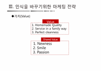 [마케팅 전략] 미스터피자의 소비자 인식을 바꾸기위한 마케팅 전략-11
