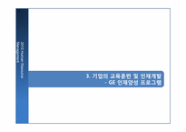 [인사관리] GE 인적자원관리 성공사례-11