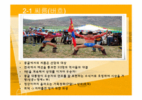 [축제와 문화] 몽골 나담축제, 아이누족 곰축제-6