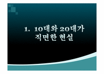 `88만원세대`를 읽고-10대와 20대가 직면한 현실 상황과 20대의 과제에 대한 고찰-5
