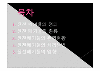 [지구와 환경] 원전폐기물-2