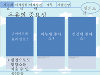 [사업계획서] 우유 컨셉의 웰빙 카페 사업 및 마케팅 전략-3