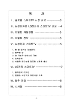 [스마트TV] 스마트TV시장의 성장과 삼성 LG의 경쟁구도 보고서-2