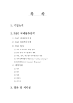 [국제물류전략] P&G의 국제물류 전략-2
