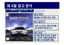 현대자동차 YF소나타 광고분석 및 미래전략-13