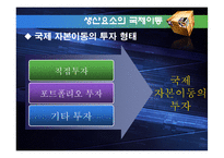 [국제무역론] 생산요소의 국제이동-10