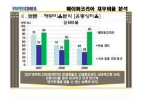 [재무제표분석] 페이퍼코리아(주) 재무비율 분석-7