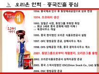 FDI(해외직접투자) -오리온 초코파이, 롯데리아-7