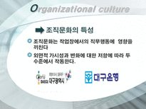 [조직행위] 조직의 문화와 가치관-5