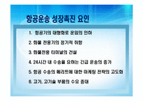 [국제물류론] 항공운송물류-8