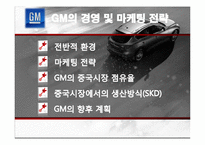 [국제경영] GM(General Motors)의 중국 시장 유통 전략 및 내수시장 마케팅 전략 사례-19