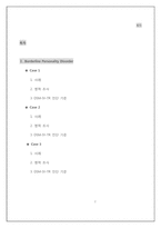 [정신건강] 인격장애(PERSONALITY DISORDER)-2