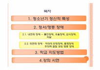 청소년기 정신 장애-2