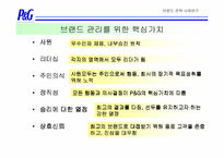 [브랜드전략]브랜드에 기반한 기업문화 구축사례-한국 P&G의 사례를 중심으로-6