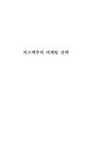 [경영전략]카스맥주의 마케팅 전략-1