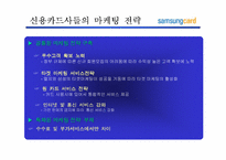 [고객관리]삼성카드 고객마케팅전략-14