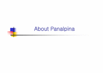 [국제물류운송기업론] Panalpina 분석-1