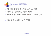 [국제물류운송기업론] Panalpina 분석-8