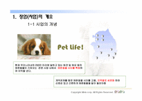[인터넷비즈니스사업계획서] 애완동물 시터 사업계획서-4