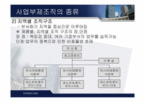 [전략경영] 삼성물산 사업부제조직에 대해서-5