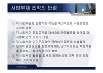 [전략경영] 삼성물산 사업부제조직에 대해서-12