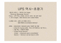 [국제물류운송기업론] ups분석-2