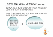 [마케팅기획서] 백세주 체험마케팅 기획서-13