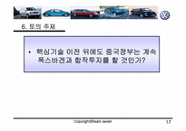 [다국적기업론] 폭스바겐 중국합작투자-17