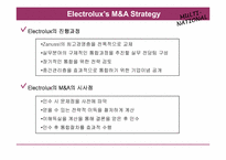 [다국적기업론] Electrolux의 M&A 전략-12