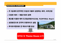 [사업계획서] 레저와 숙박을 겸비한 숙박업 사업계획서-3