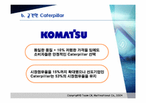 Caterpillar&Komatsu 레포트-10